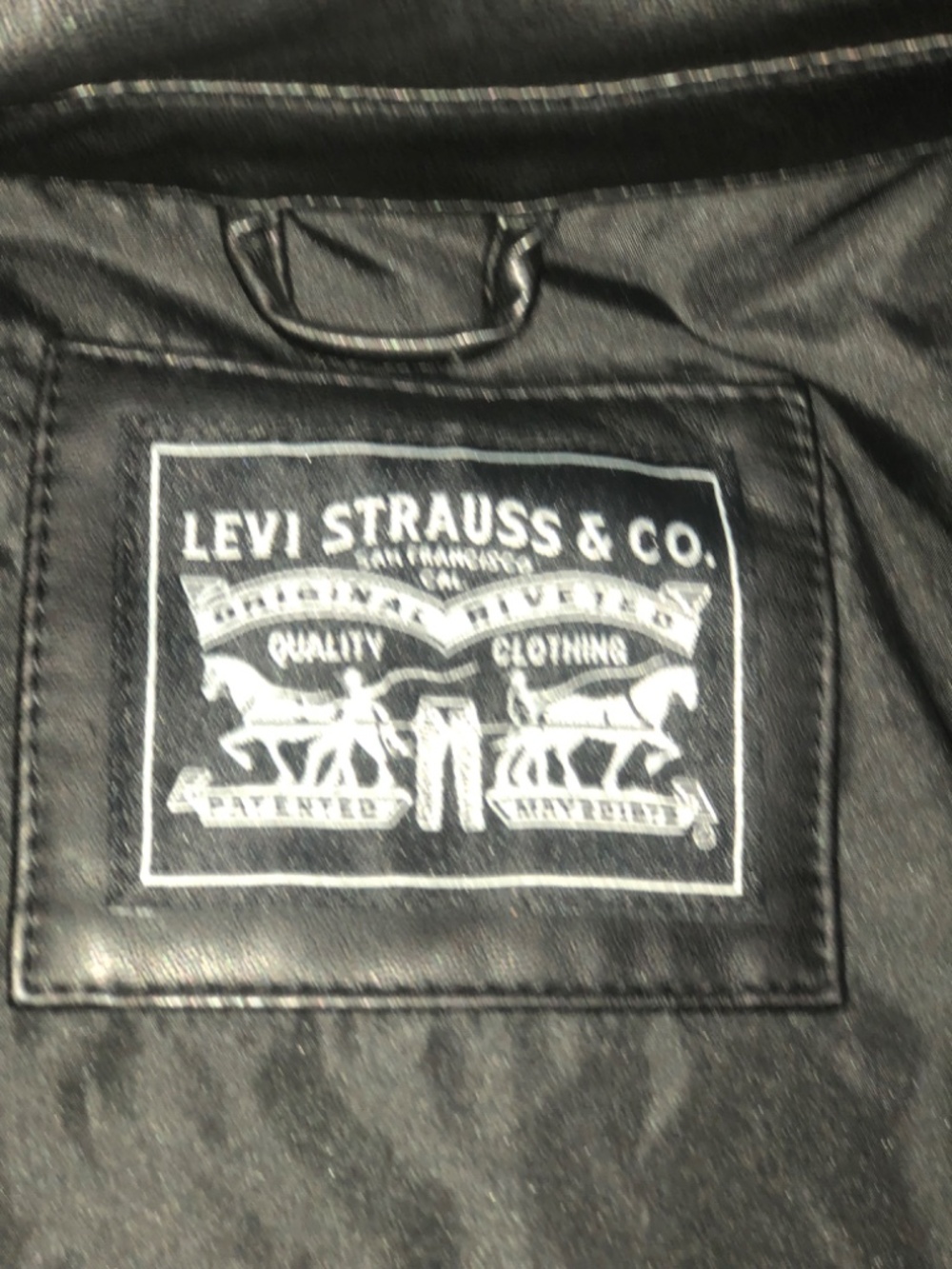 LEVI’S Leather Jacket - Picture 4 of 4